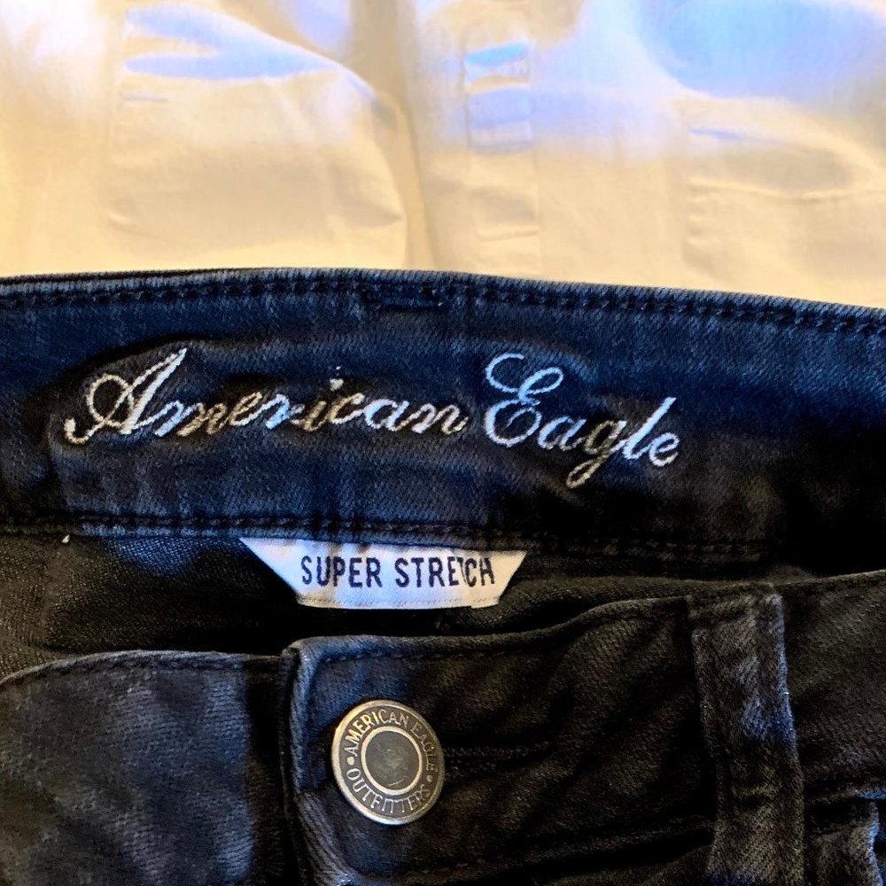 American Eagle Black Skinny Jeans